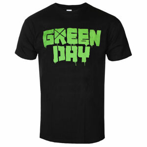 Tričko metal PLASTIC HEAD Green Day LOGO černá S