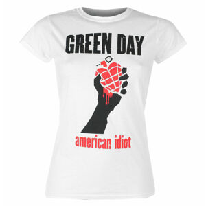 Tričko metal PLASTIC HEAD Green Day AMERICAN IDIOT HEART černá XL