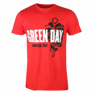 Tričko metal PLASTIC HEAD Green Day AMERICAN IDIOT HEART GRENADE černá XL