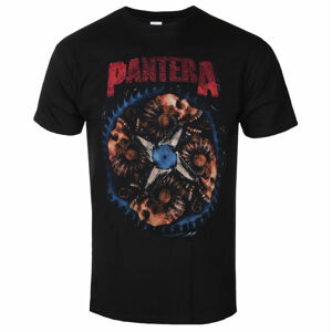 tričko pánské Pantera - Circle Skulls - Vintage Black - 12776900 3XL