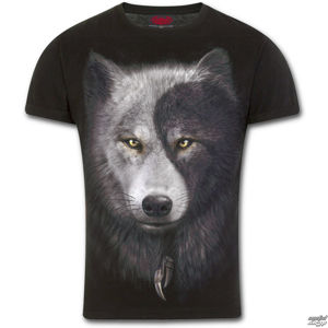 tričko SPIRAL WOLF CHI černá M