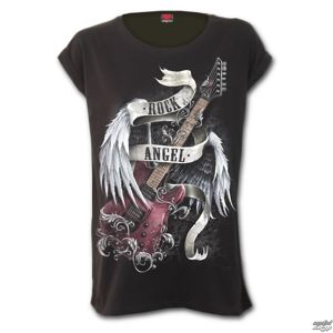 tričko SPIRAL ROCK ANGEL černá L