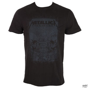 Tričko metal AMPLIFIED Metallica THE BLACK ALBUM černá
