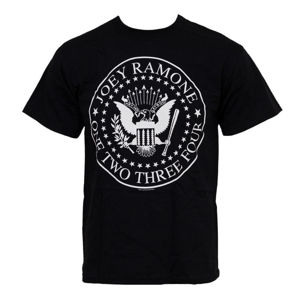 Tričko metal ROCK OFF Ramones 1234 Seal černá vícebarevná