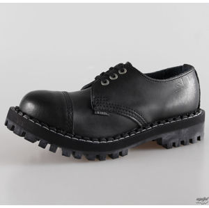 boty kožené STEEL černá 50