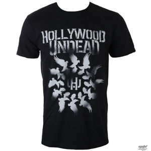 tričko metal PLASTIC HEAD Hollywood Undead DOVE GRENADE SPIRAL černá S