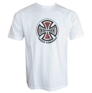 tričko street INDEPENDENT Men's T-Shirt S/S Tees bílá béžová vícebarevná