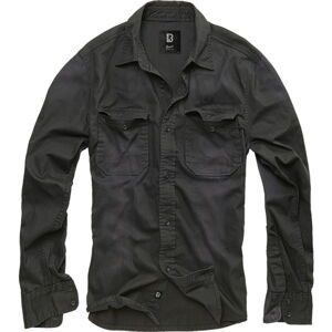 košile pánská BRANDIT - Hardee - Denim - 4018-black L