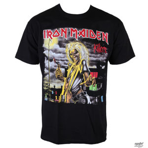 Tričko metal ROCK OFF Iron Maiden Killers černá M