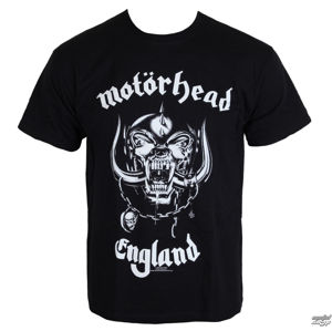Tričko metal ROCK OFF Motörhead England černá vícebarevná M