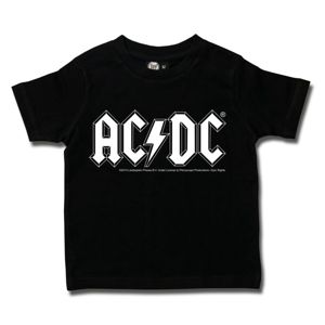 Tričko metal Metal-Kids AC-DC (Logo, single-col.) černá 128