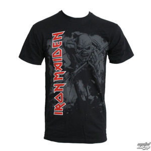 Tričko metal ROCK OFF Iron Maiden Hi Contrast Trooper černá vícebarevná M