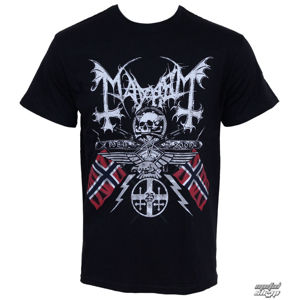 Tričko metal RAZAMATAZ Mayhem 25 Years Coat of Arms černá vícebarevná M