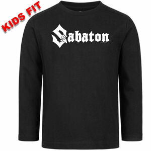Tričko metal Metal-Kids Sabaton Logo černá 92