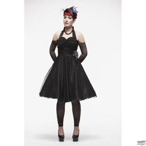 šaty dámské HELL BUNNY "Harmony Black" - 4051BLK S