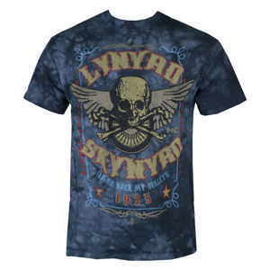 tričko metal LIQUID BLUE Lynyrd Skynyrd Gimme Back My Bullets černá XXL