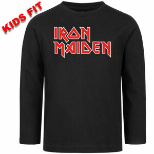 tričko dětské s dlouhým rukávem Iron Maiden - Logo - Metal-Kids - 469.36.8.37 152