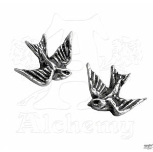 náušnice Swallow studs (pair) - ALCHEMY GOTHIC - ULFE4