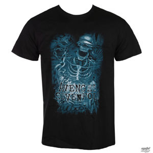 Tričko metal ROCK OFF Avenged Sevenfold Chained skeleton černá M