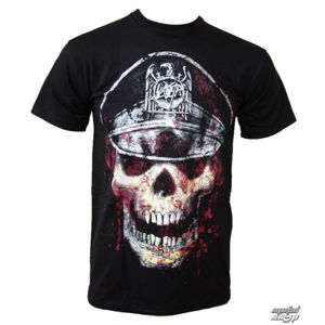 Tričko metal ROCK OFF Slayer Skull Hat černá XXL
