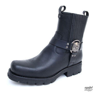 boty kožené NEW ROCK 7605-S1 černá 43