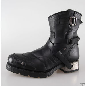 boty kožené NEW ROCK MR004-S1 černá 40