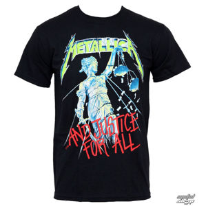 Tričko metal NNM Metallica And Justice For All černá vícebarevná S