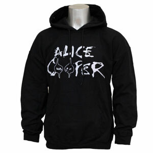 mikina s kapucí ROCK OFF Alice Cooper Eyes Logo černá L