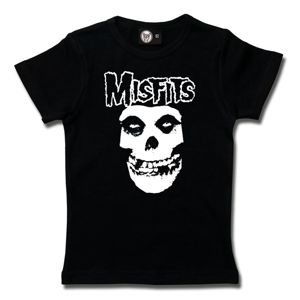 Tričko metal Metal-Kids Misfits (Logo Skull) černá 152
