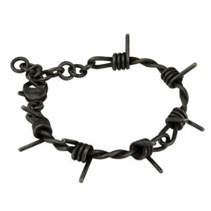 náramek ETNOX - Barbed Wire - Black - SA502B