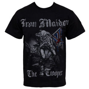 Tričko metal ROCK OFF Iron Maiden Sketched Trooper černá L
