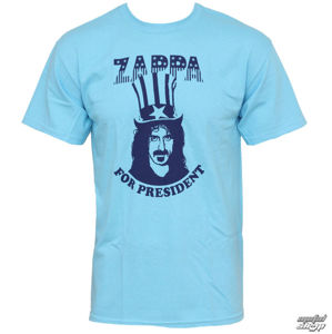 tričko metal PLASTIC HEAD Frank Zappa Zappa For President modrá M
