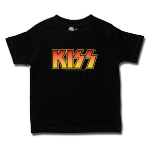 Tričko metal Metal-Kids Kiss (Logo 4C) černá 104