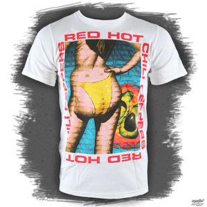 Tričko metal BRAVADO Red Hot Chili Peppers Bikini Wall bílá XXL
