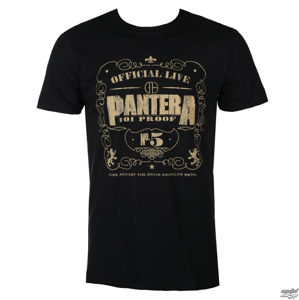 Tričko metal ROCK OFF Pantera 101 Proof černá XXL