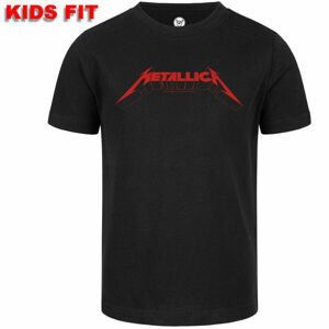 Tričko metal Metal-Kids Metallica Logo černá 116