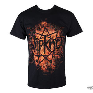 tričko metal BRAVADO Slipknot Radio Fires Logo černá XXL