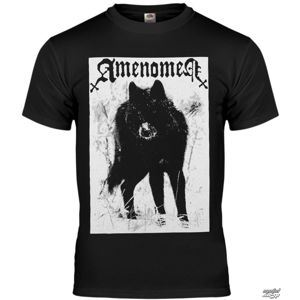 tričko hardcore AMENOMEN SNOW WOLF černá XXL