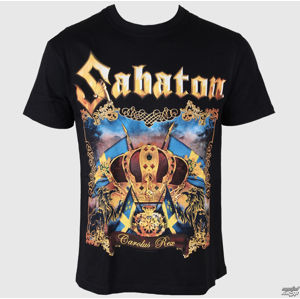 Tričko metal NUCLEAR BLAST Sabaton Carolus Rex černá L