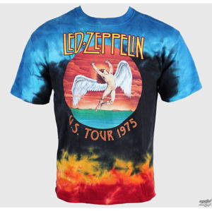 Tričko metal LIQUID BLUE Led Zeppelin černá vícebarevná