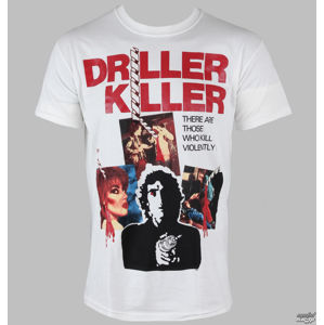Tričko metal PLASTIC HEAD Driller Killer Driller Killer bílá XXL
