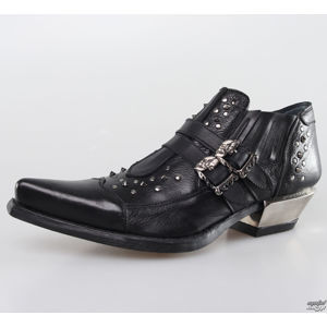 boty kožené NEW ROCK 7956-S1 černá