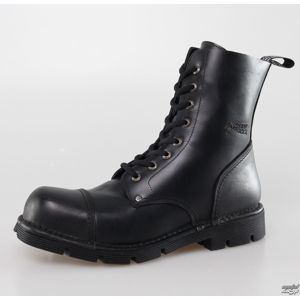 boty kožené NEW ROCK NEWMILI083-S1 černá 38