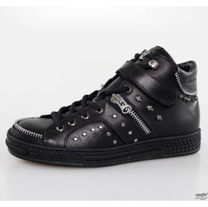 boty kožené NEW ROCK PS003-S1 černá 46