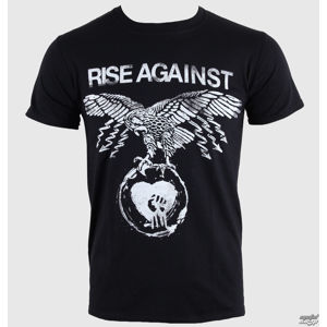 Tričko metal PLASTIC HEAD Rise Against Patriot černá