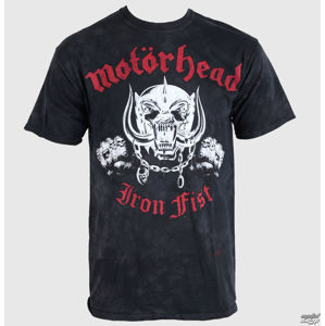 Tričko metal LIQUID BLUE Motörhead Iron Fist černá vícebarevná XXL