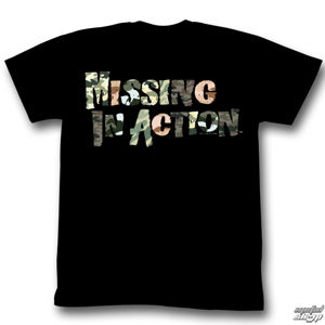 tričko AMERICAN CLASSICS Mission in Action Invisible černá vícebarevná M