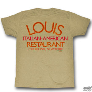 tričko AMERICAN CLASSICS The Godfather Louis Restaurant béžová
