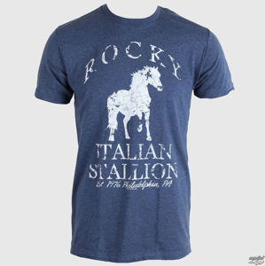 tričko AMERICAN CLASSICS Rocky Horse modrá