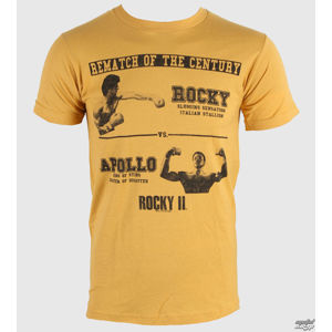 tričko AMERICAN CLASSICS Rocky Rematch žlutá XXL